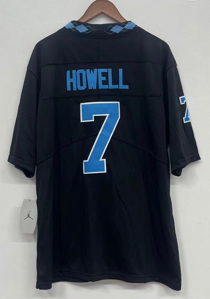 Sam Howell North Carolina Tar Heels Jersey Black product image 1