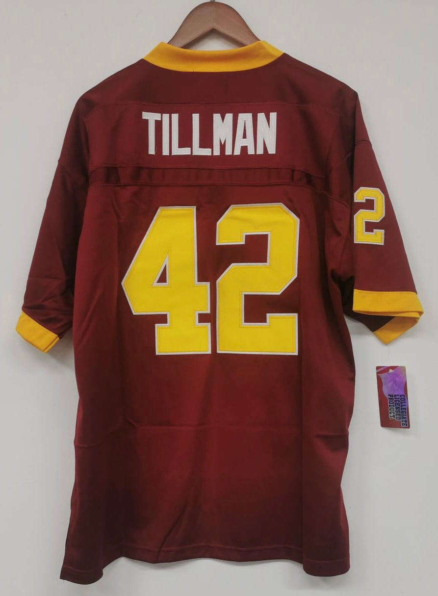 Pat Tillman Arizona State Jersey Stitched lettering and product image 1