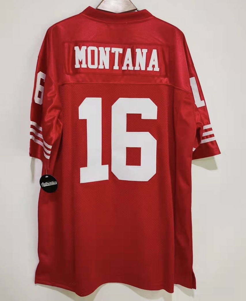 Joe Montana San Francisco 49ers Jersey Classic Authentics product image 1