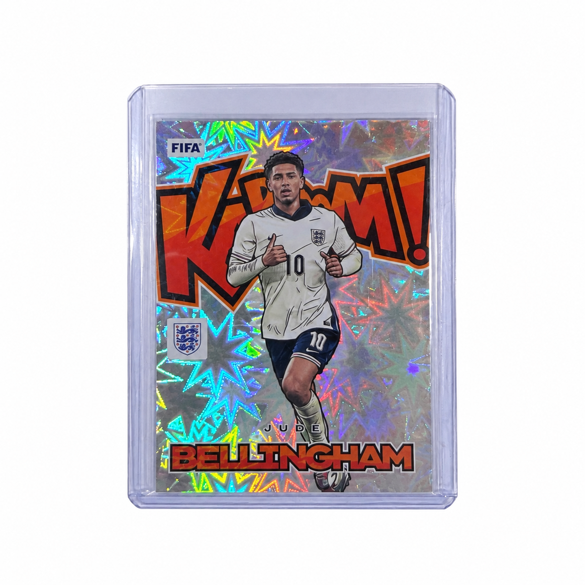 2024-25 Panini Donruss Fifa - Kaboom Jude Bellingham #6 product image 1, provided for visual reference and product detail