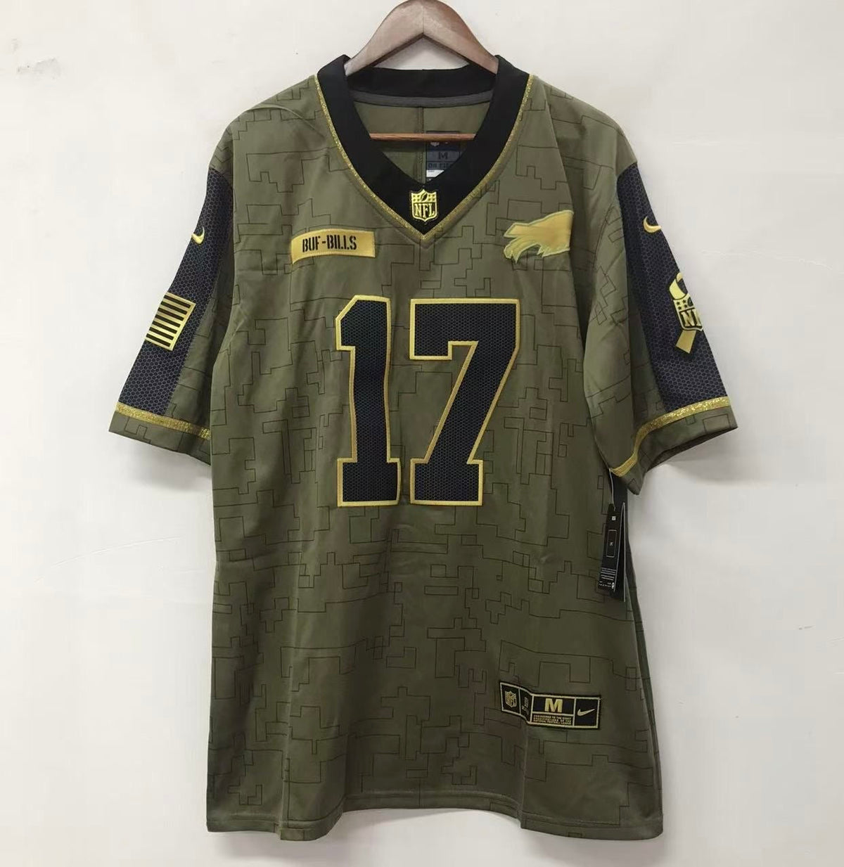 Josh Allen Buffalo Bills military salute to service Jersey product image 3