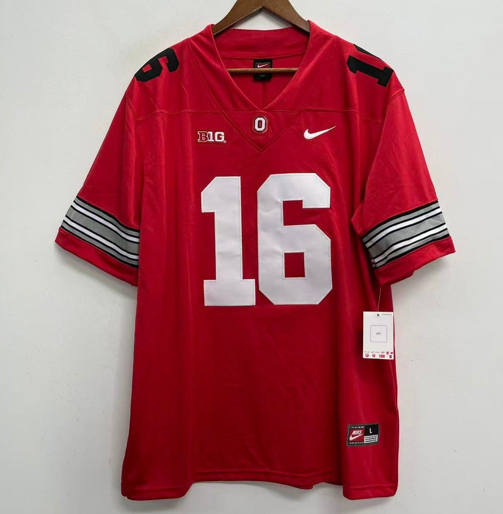J. T. Barrett Jersey Ohio State Buckeyes red product image 3