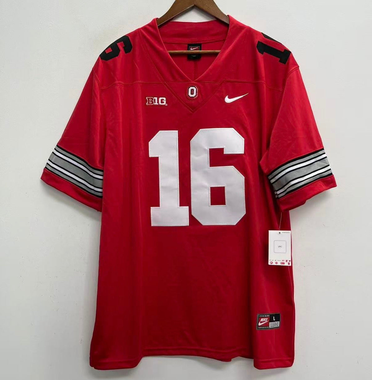 J. T. Barrett Jersey Ohio State Buckeyes red product image 3