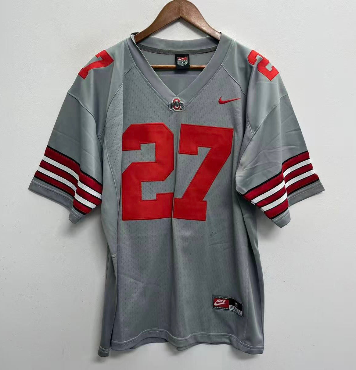 Eddie George Ohio State Buckeyes Jersey Gray Nike product image 2