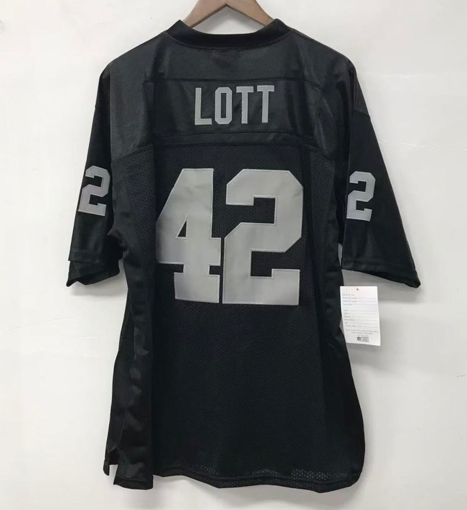 Ronnie Lott Oakland Raiders Jersey Black Mitchell & Ness product image 2