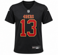 Nike Youth San Francisco 49ers Brock Purdy Game Jersey - Carbon Black product image 1, provided for visual reference and