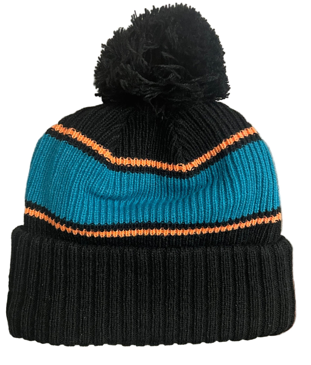 New Era San Jose Sharks Bold Cuffed Knit With Pom product image 2, provided for visual reference and product detail review