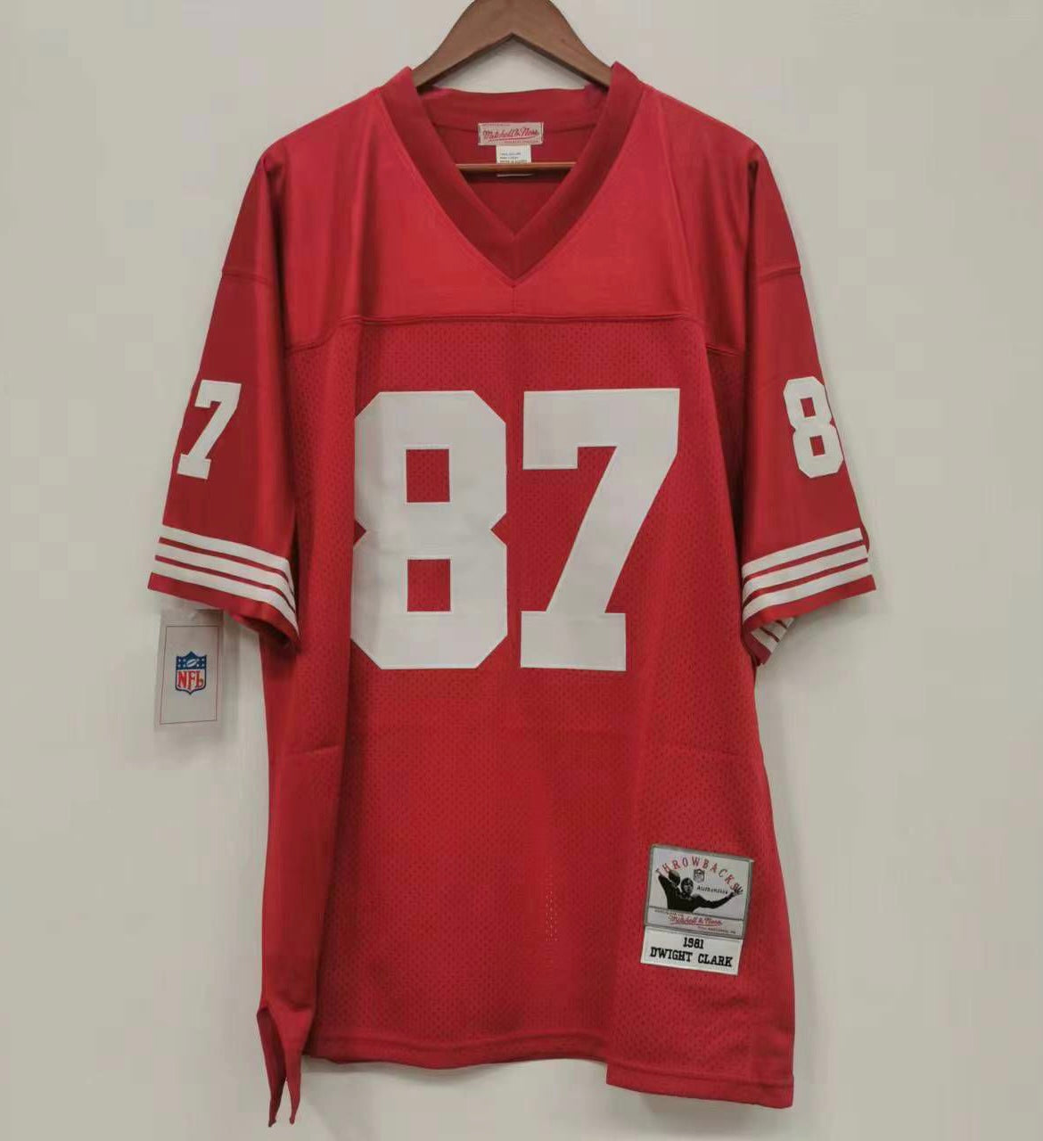 Dwight Clark San Francisco 49ers Official NFL Mitchell & product image 2