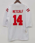 DK Metcalf Ole Miss Rebels Official NCAA Jersey white NIKE product image 1