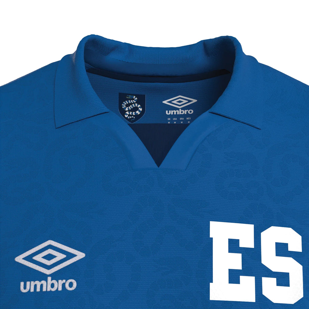 Umbro Men El Salvador Authentic Home Jersey 26/27 product image 3, provided for visual reference and product detail review