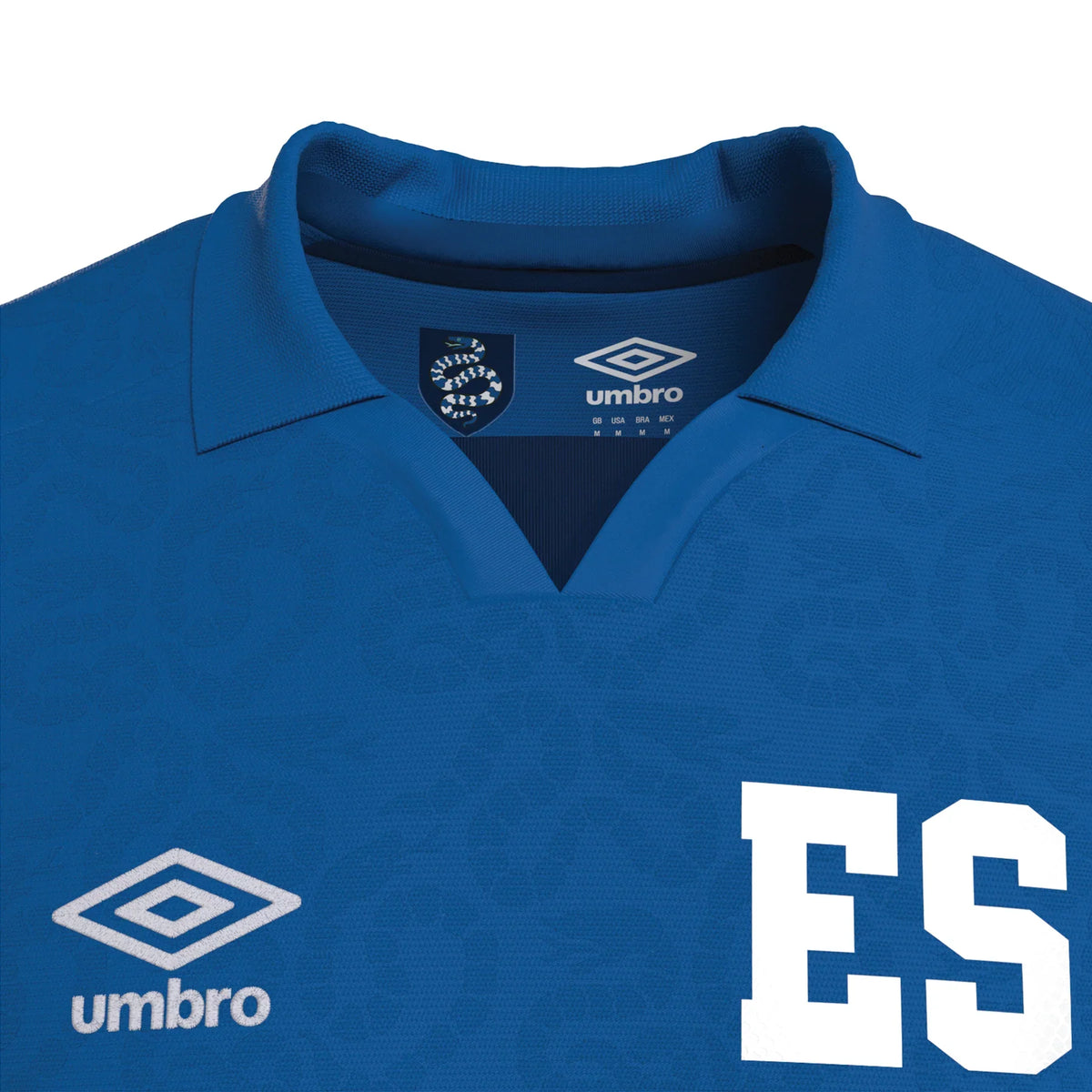 Umbro Men El Salvador Authentic Home Jersey 26/27 product image 3, provided for visual reference and product detail review