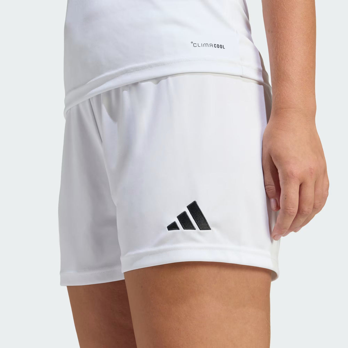 Adidas Women Tiro26 League Short Shorts-White product image 3, provided for visual reference and product detail review