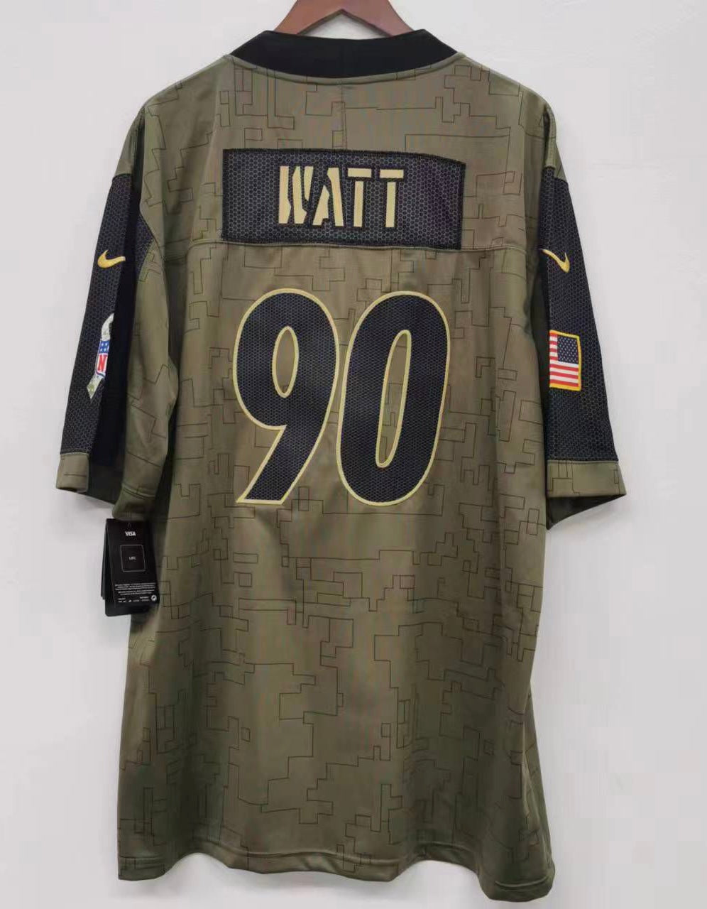 T.J. Watt Pittsburgh Steelers Salute to Service Jersey product image 1