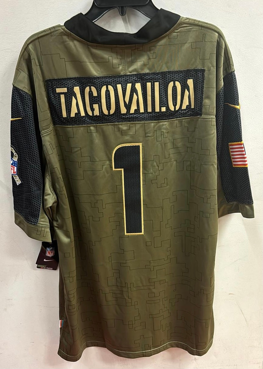Tua Tagovailoa Miami Dolphins military salute to service product image 1