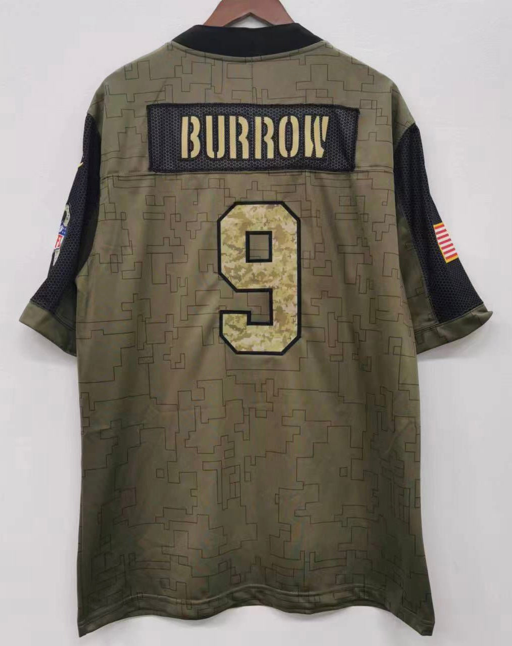 Joe Burrow Cincinnati Bengals military salute to service product image 2