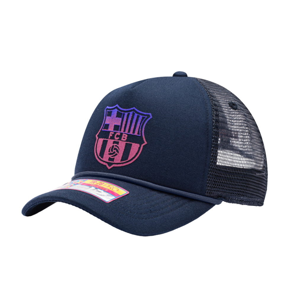 Barcelona – Atmosphere Trucker Hat (Fan Ink) product image 1, provided for visual reference and product detail review