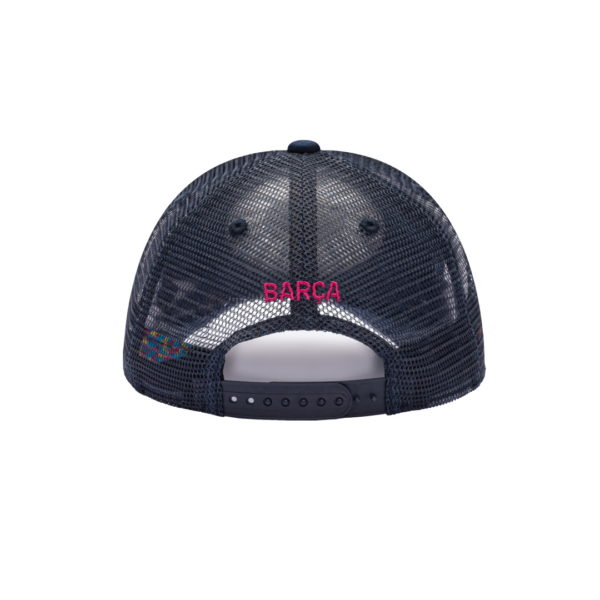 Barcelona – Atmosphere Trucker Hat (Fan Ink) product image 2, provided for visual reference and product detail review