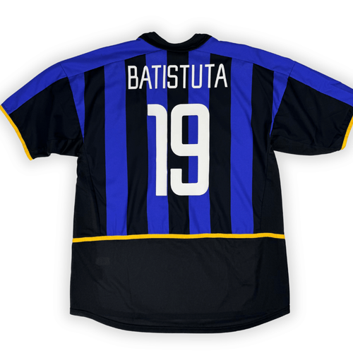 2002-2003 Inter Milan Home Shirt Batistuta 19 - (L) product image 1, provided for visual reference and product detail review