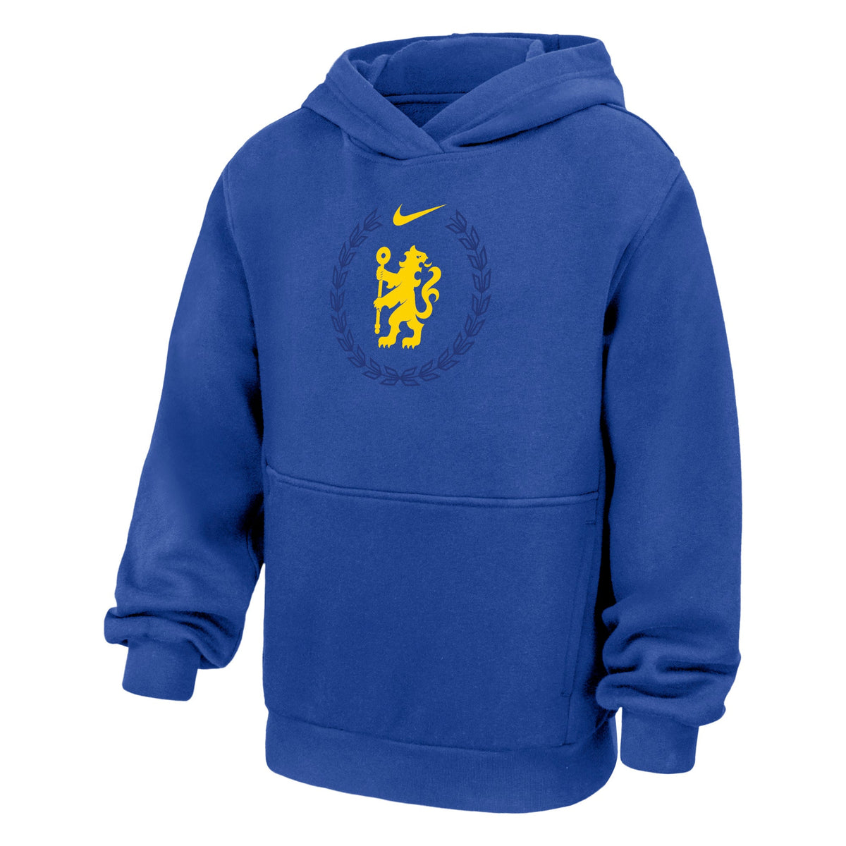 NIKE YOUTH CHELSEA FC Hoodie - Blue product image 1, provided for visual reference and product detail review