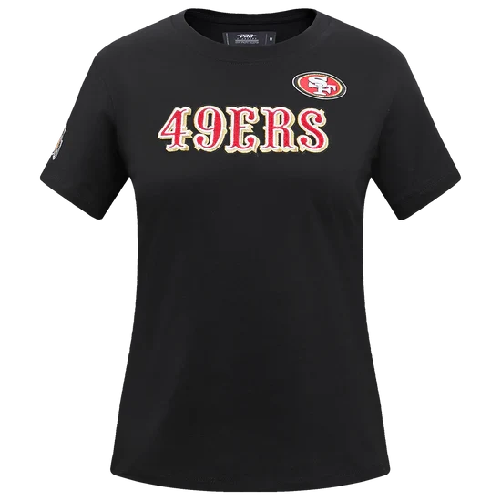 PRO STANDARD SAN FRANCISCO 49ERS CLASSIC SHORT SLEEVE JERSEY SLIM FIT T-Shirt product image 1, provided for visual reference