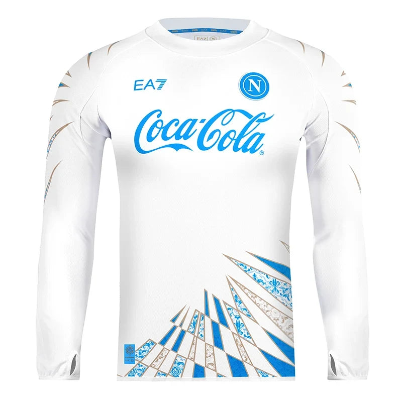 Ssc Napoli Pre-Match Sweatshirt 2025/2026 product image 1, provided for visual reference and product detail review