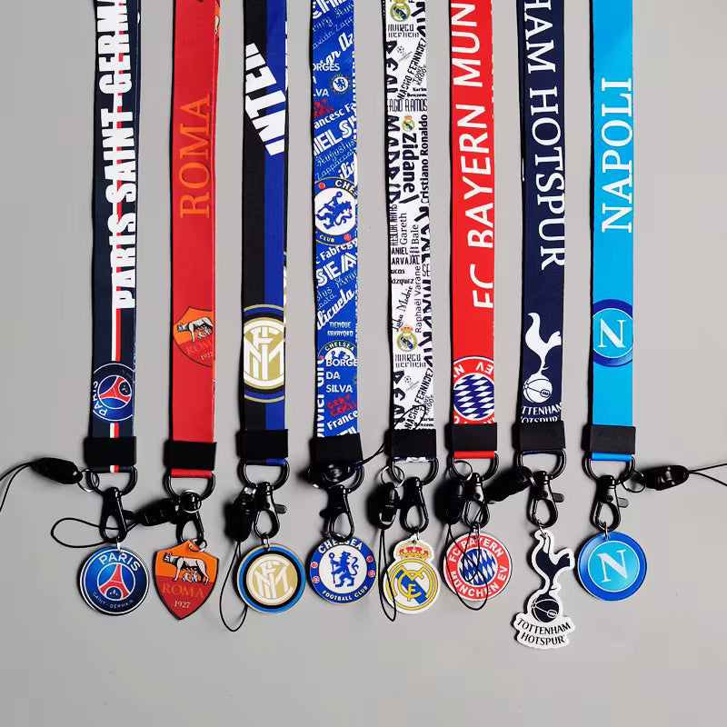Soccer Team Lanyard product image 1, provided for visual reference and product detail review