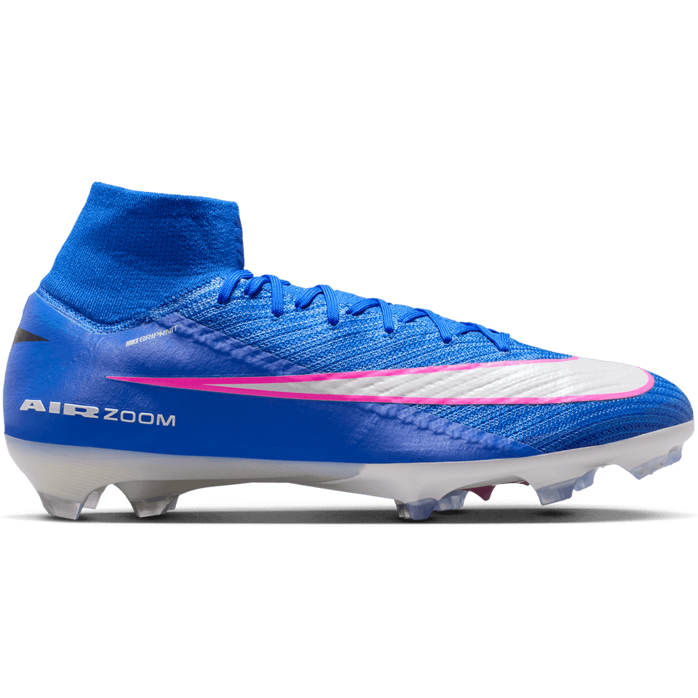 Nike Mercurial Superfly Youth 10 Elite FG -Racer Blue/White product image 1, provided for visual reference and product