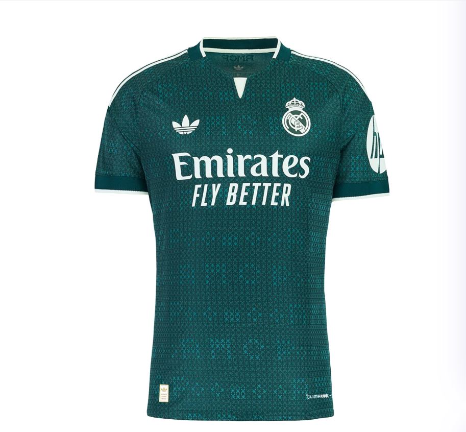 Adidas Men Real Madrid Away Authentic Jersey 26/27 product image 1, provided for visual reference and product detail review