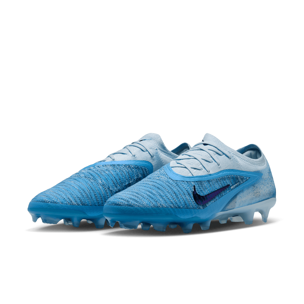 Nike Phantom 6 Low Elite "Erling Haaland" FG Soccer Cleats - Baltic Blue product image 3, provided for visual reference and