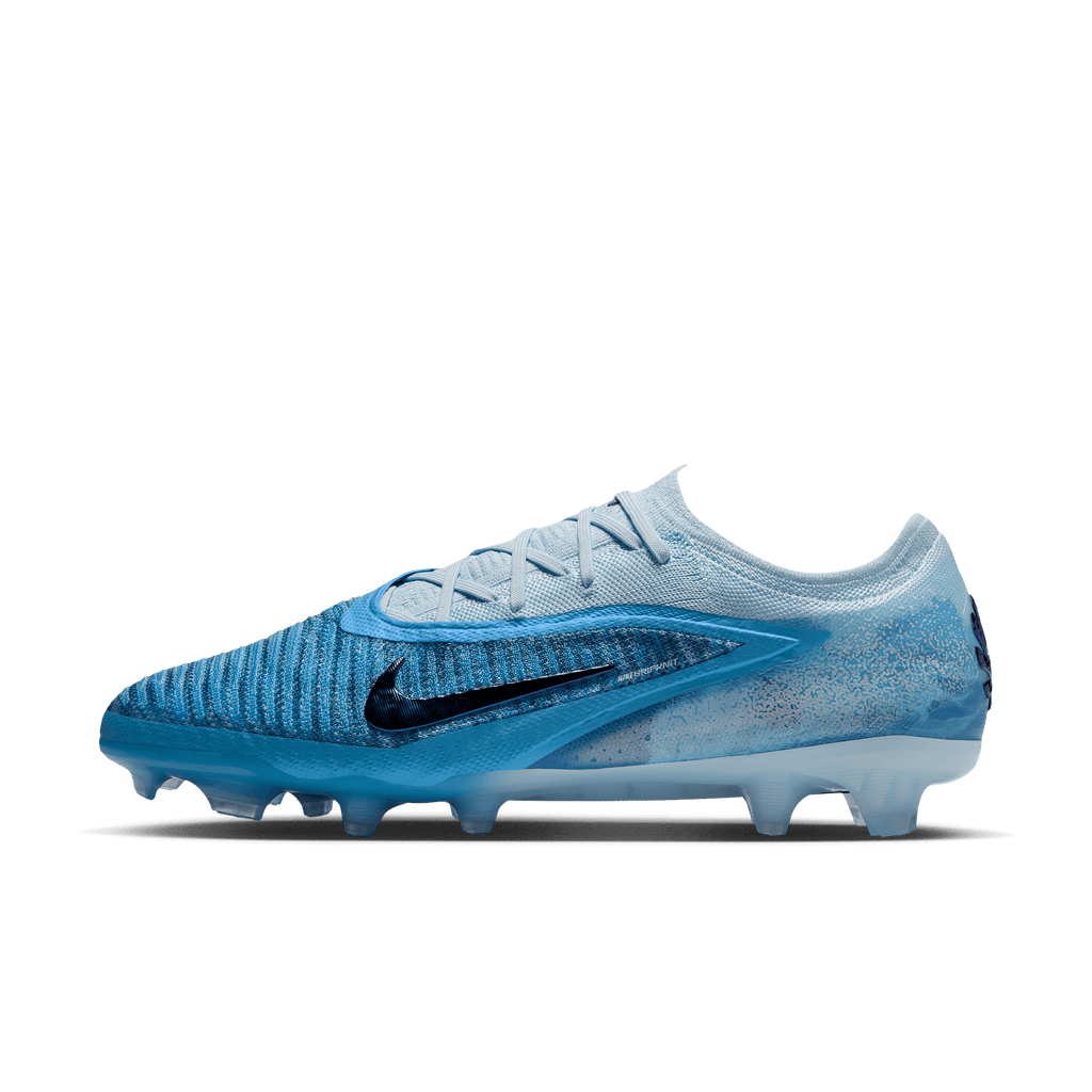 Nike Phantom 6 Low Elite "Erling Haaland" FG Soccer Cleats - Baltic Blue product image 2, provided for visual reference and