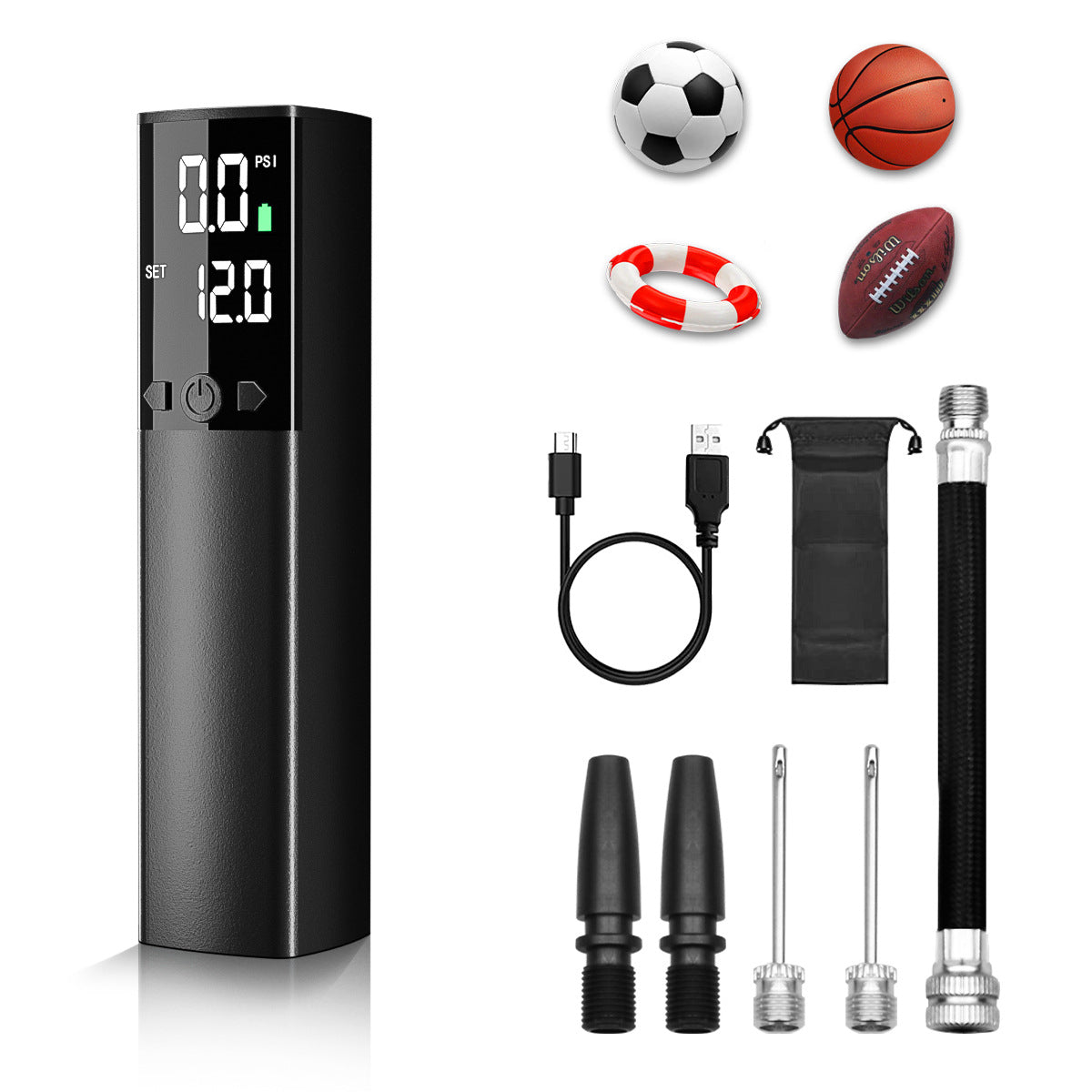 Portable Electric Ball Pump product image 1, provided for visual reference and product detail review