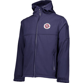 NEW ENGLAND REVOLUTION 3 LAYER JACKET - Navy product image 1, provided for visual reference and product detail review