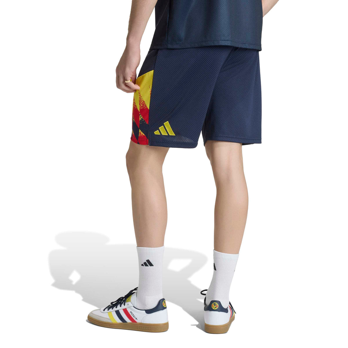 Adidas Club America Stadium Shorts product image 2, provided for visual reference and product detail review