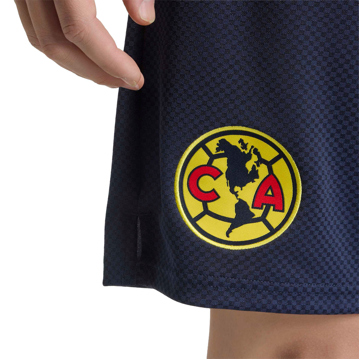 Adidas Club America Stadium Shorts product image 3, provided for visual reference and product detail review