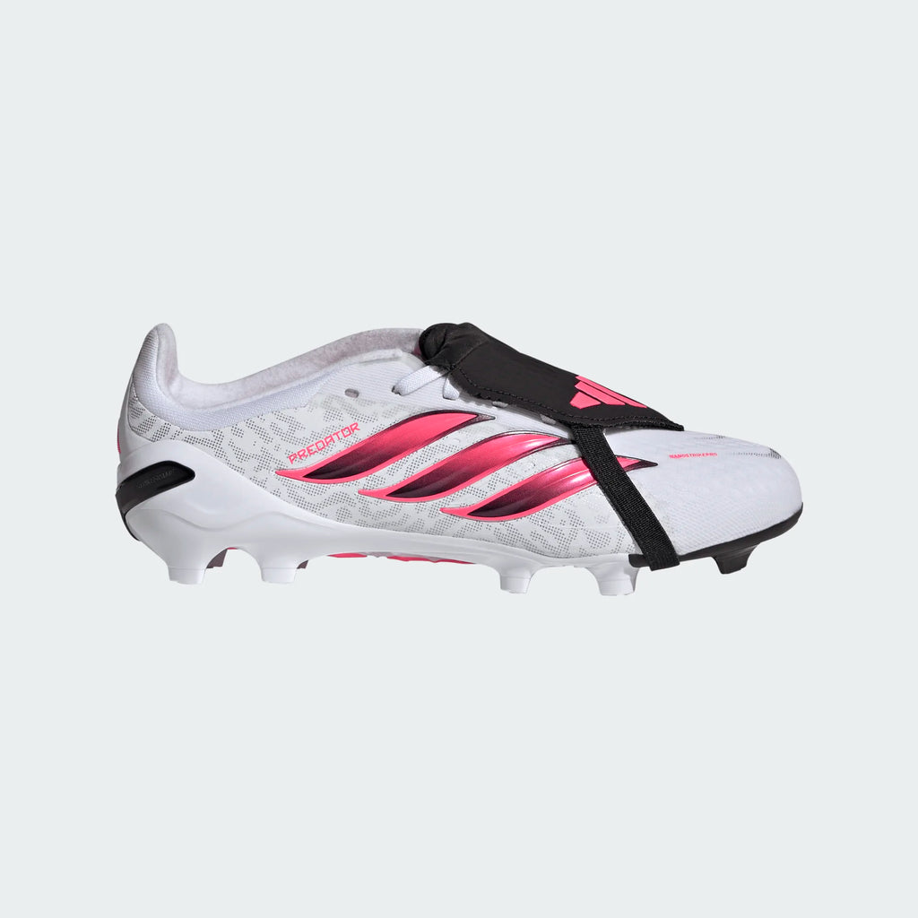 Adidas Jr. Predator PRO Fold-Over Tongue Firm Ground Soccer Cleats product image 1, provided for visual reference and