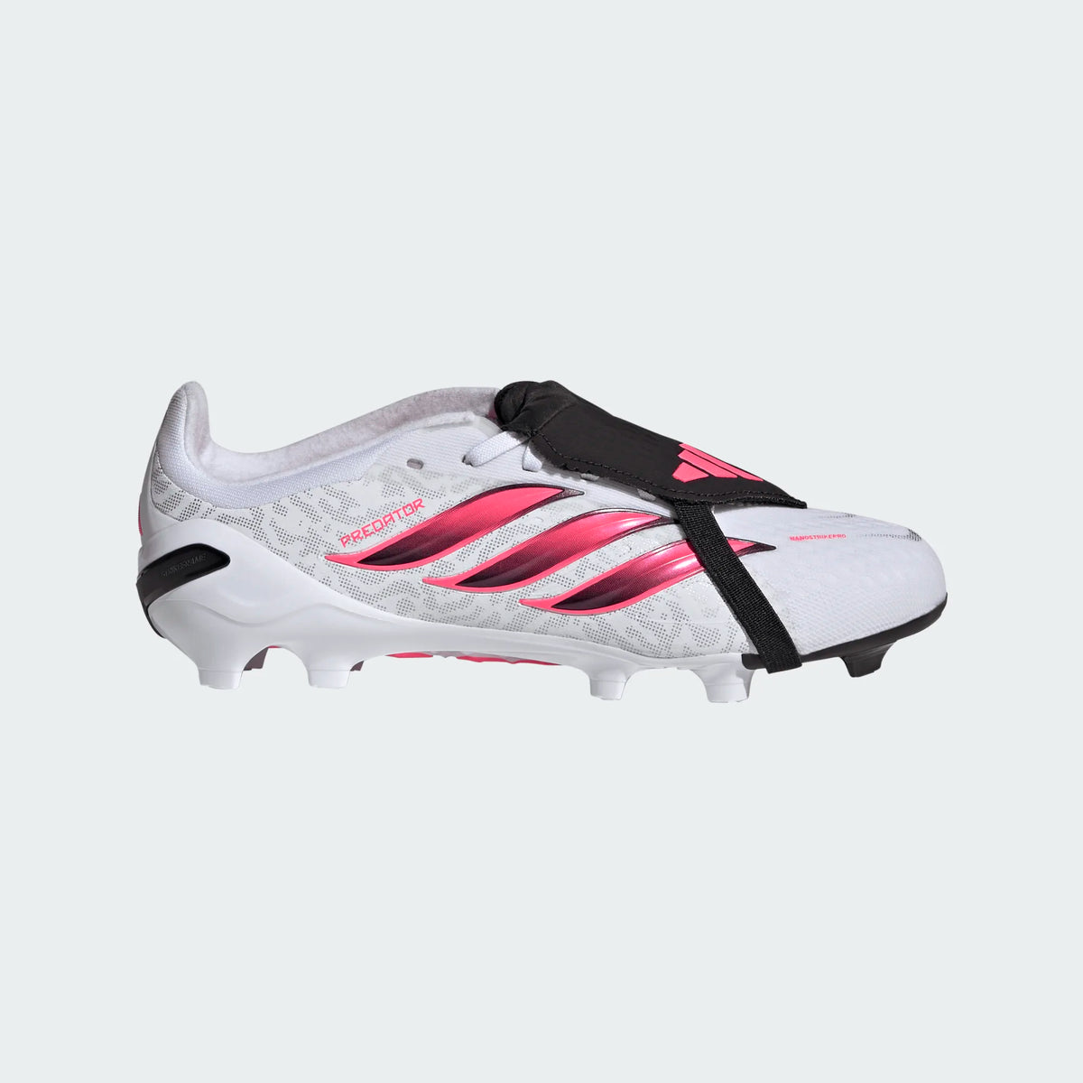 Adidas Jr. Predator PRO Fold-Over Tongue Firm Ground Soccer Cleats product image 1, provided for visual reference and