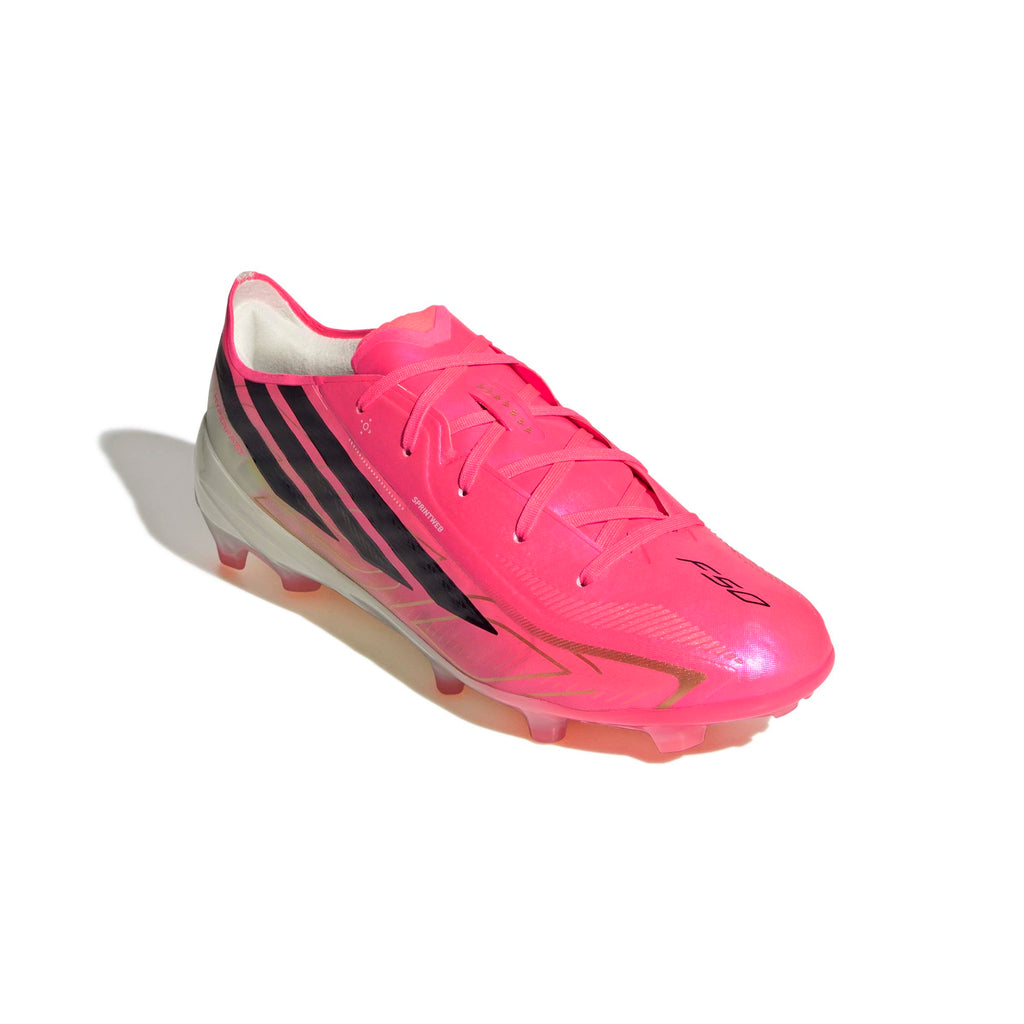 Adidas Jr. F50 Hyperfast Elite Firm Ground Soccer Cleats product image 3, provided for visual reference and product detail