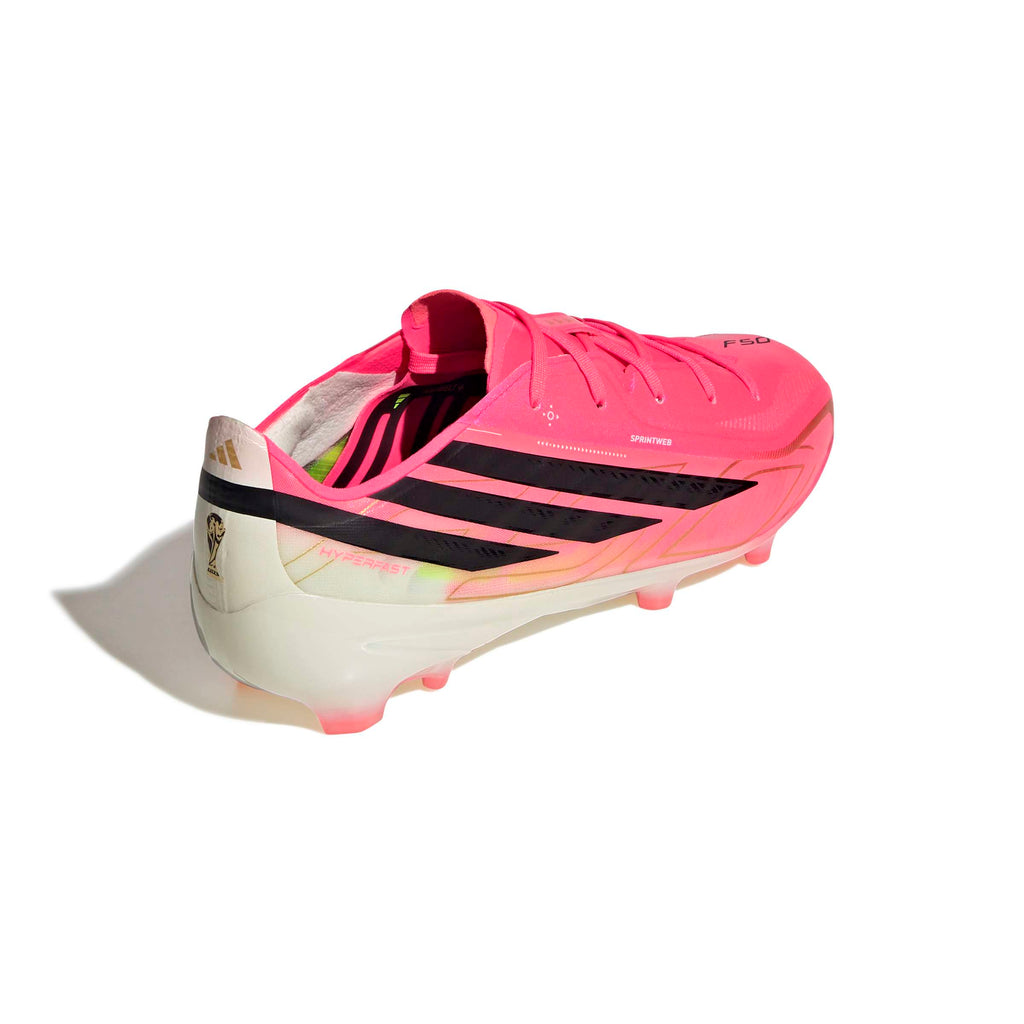 Adidas Jr. F50 Hyperfast Elite Firm Ground Soccer Cleats product image 4, provided for visual reference and product detail