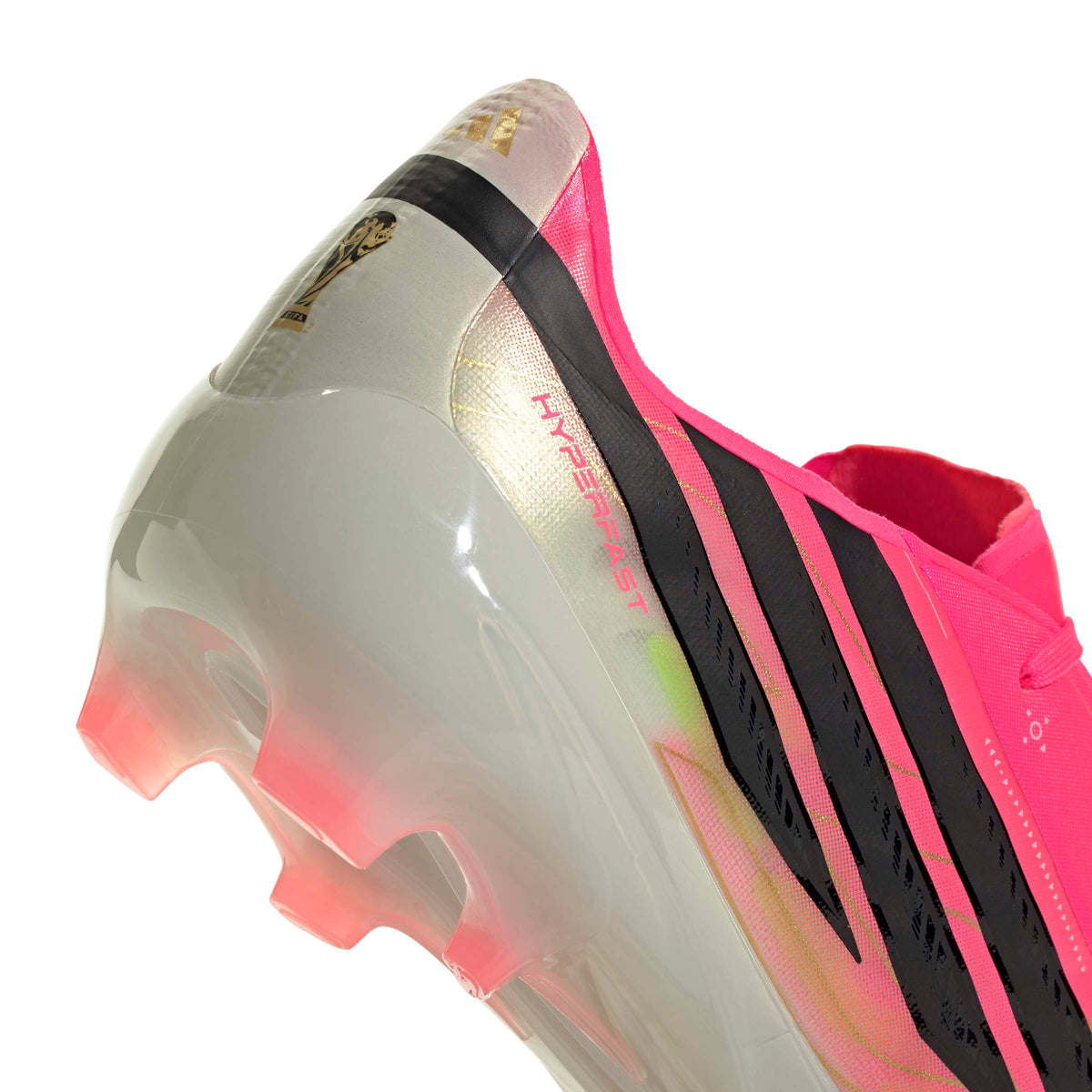Adidas Jr. F50 Hyperfast Elite Firm Ground Soccer Cleats product image 5, provided for visual reference and product detail