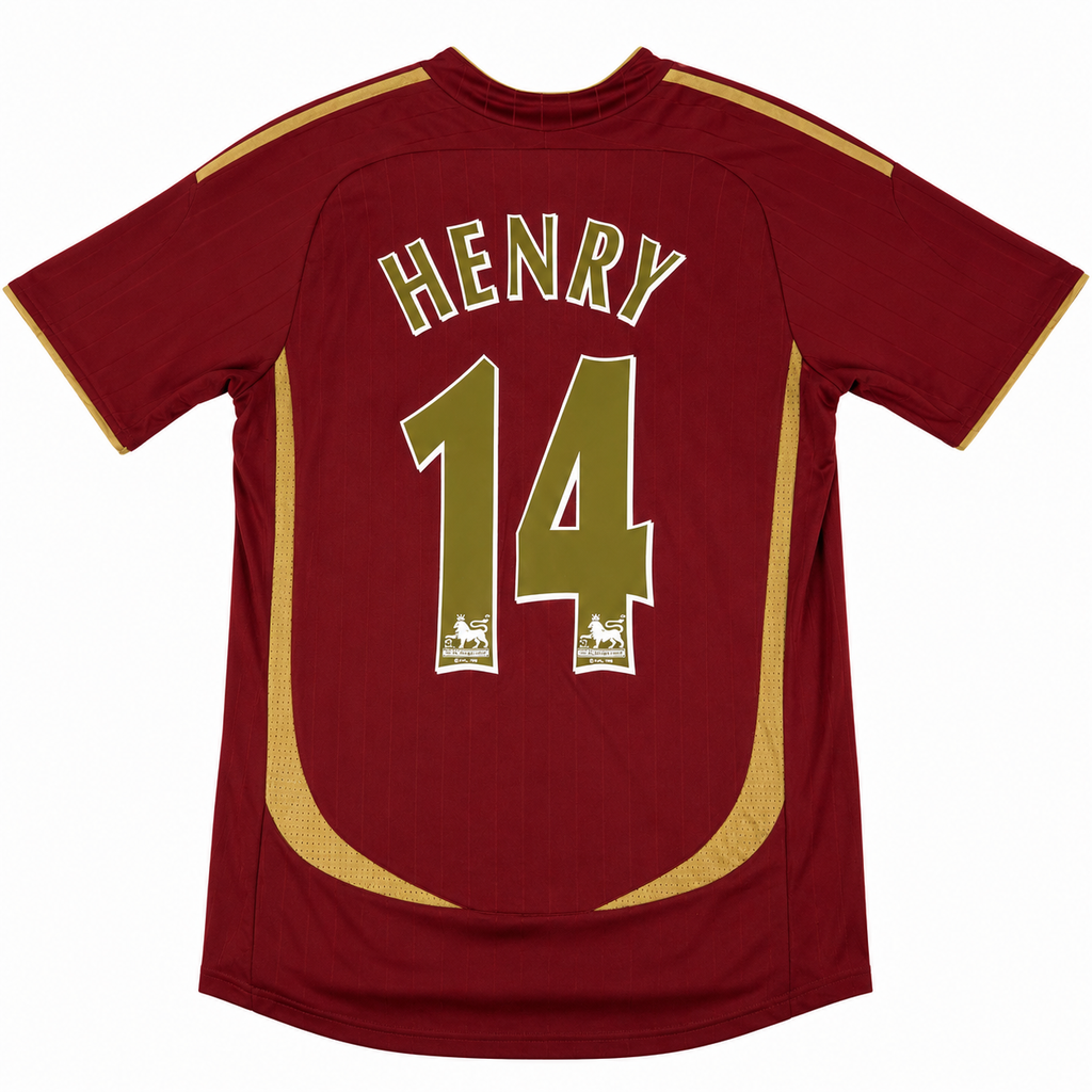 2021-2022 Arsenal Teamgeist Shirt Henry #14 - (S) product image 1, provided for visual reference and product detail review