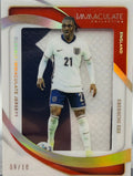 2024-25 Panini Immaculate Eberechi Eze Gold Patch #/10 product image 1, provided for visual reference and product detail