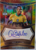 2024-25 Panini Select Fifa Signatures Eder Militao Tie-Dye Prizm #/25 product image 1, provided for visual reference and
