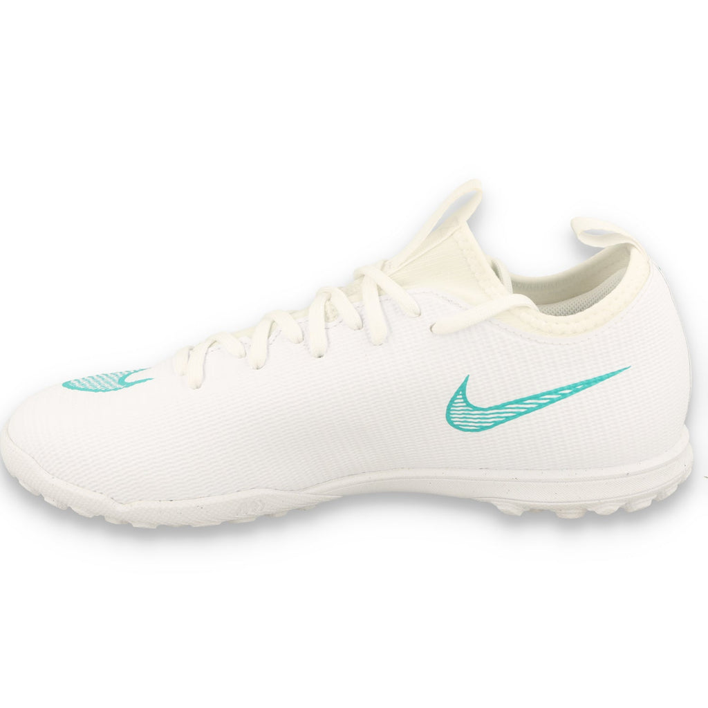Nike Jr. Mercurial Vapor 17 Academy TF - WHITE/DUSTY CACTUS product image 2, provided for visual reference and product