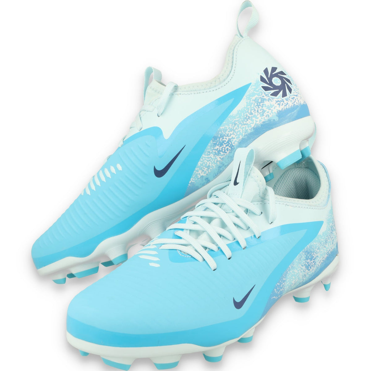 Nike Jr. Phantom 6 Low Academy "Erling Haaland" FG/MG - BALTIC BLUE/BLUE ECLIPSE-GLACIER BLUE product image 3, provided for