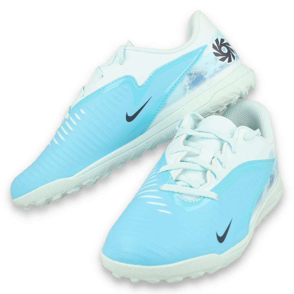 Nike Jr. Phantom 6 Low Club "Erling Haaland" TF - BALTIC BLUE/BLUE ECLIPSE-GLACIER BLUE product image 4, provided for visual
