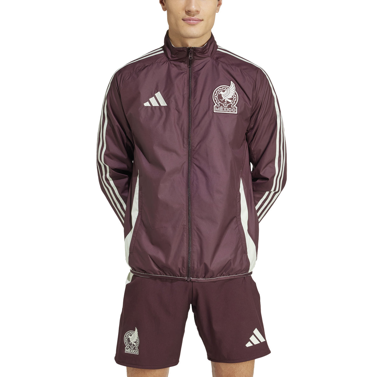 Adidas Men Mexico Anthem Jacket product image 3, provided for visual reference and product detail review