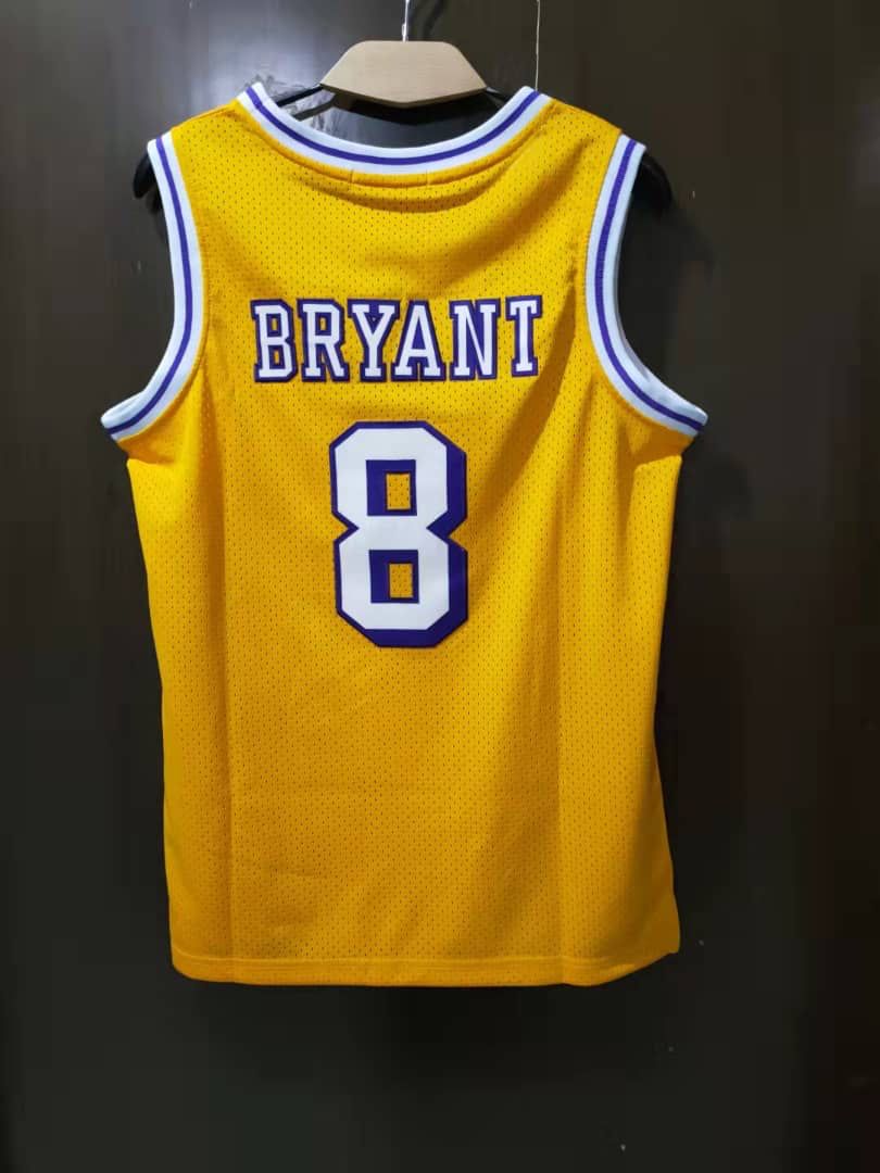 Kobe Bryant YOUTH Los Angeles Lakers Jersey Yellow product image 2