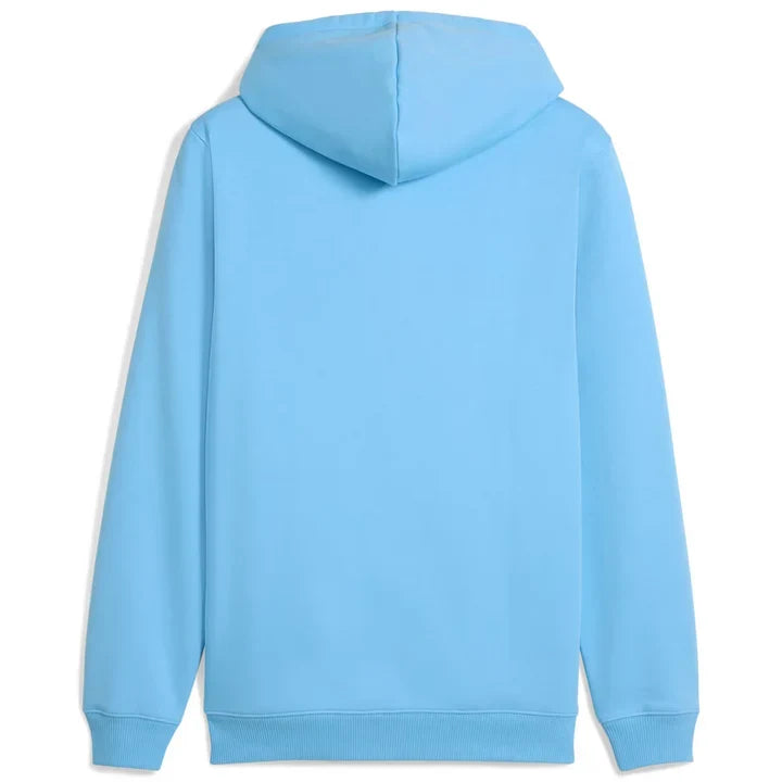 Puma Manchester City Essentials Youth Zip-Up Hoodie product image 2, provided for visual reference and product detail review
