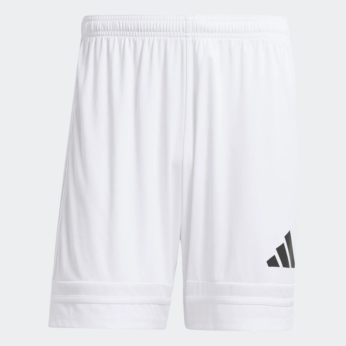 Adidas Men Squadra 25 Shorts-White product image 1, provided for visual reference and product detail review