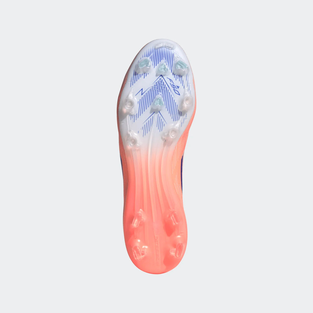 Adidas F50 Pro FG/MG- BEAORA/LUCBLU/FTWWHT product image 8, provided for visual reference and product detail review